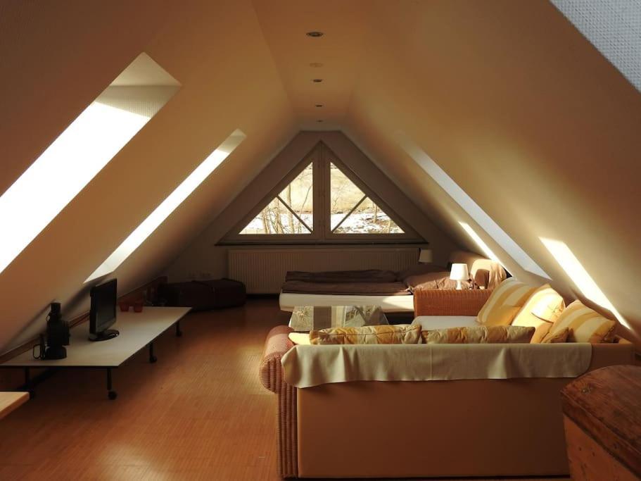 Dachwohnung Mit Wasserblick Und Eigenem Bootssteg Berlin Extérieur photo
